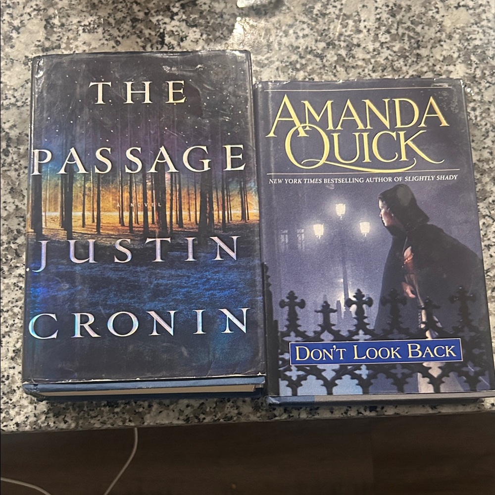 The Passage and Don't Look Back Books